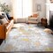 World Rug Gallery Contemporary Abstract Elegance Area Rug 3'3'' x 5' Yellow 934YELLOW3X5 - alternate 8